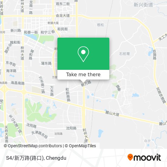 S4/新万路(路口) map
