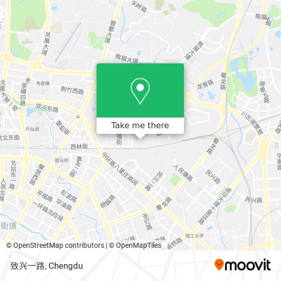 致兴一路 map