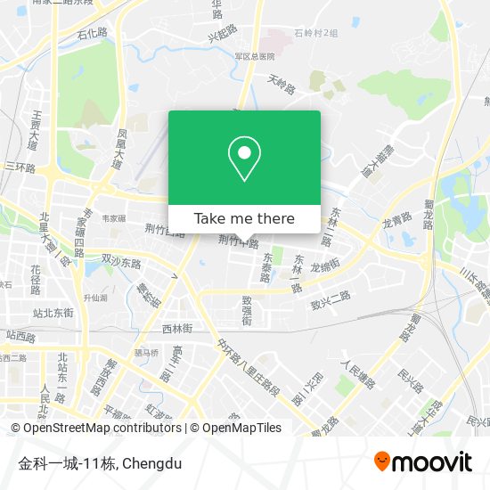 金科一城-11栋 map