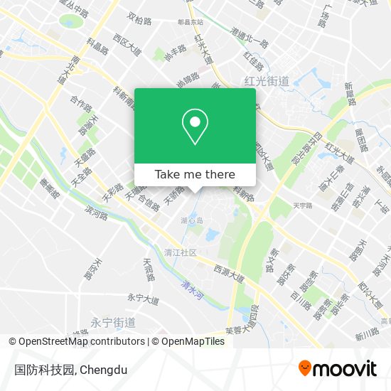 国防科技园 map