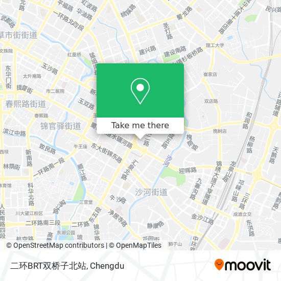二环BRT双桥子北站 map