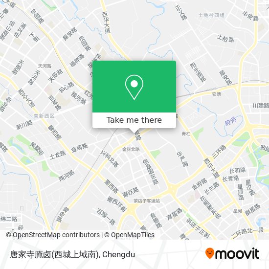 唐家寺腌卤(西城上域南) map