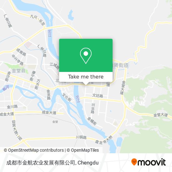 成都市金航农业发展有限公司 map