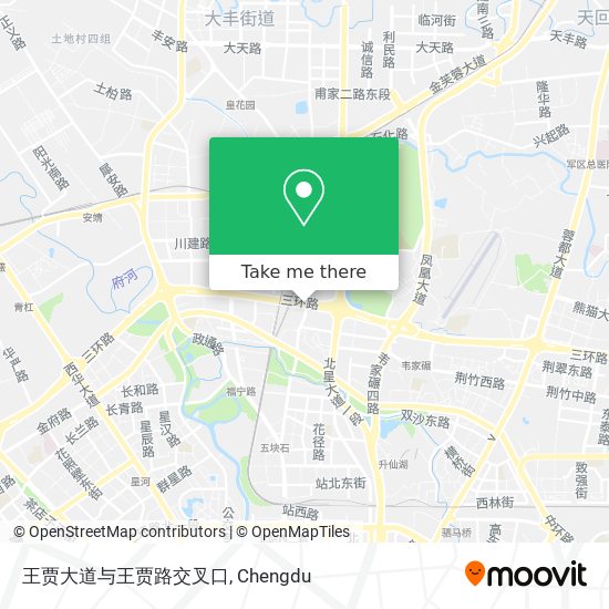 王贾大道与王贾路交叉口 map