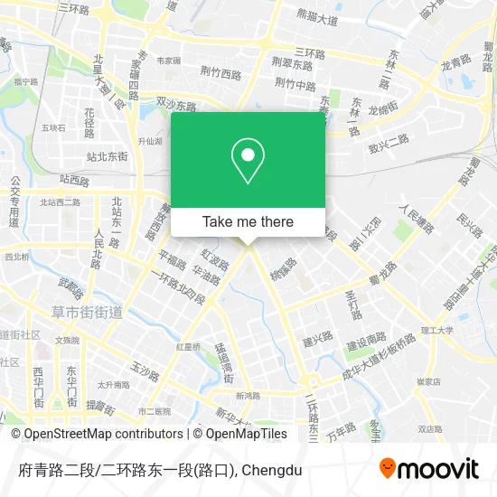 府青路二段/二环路东一段(路口) map