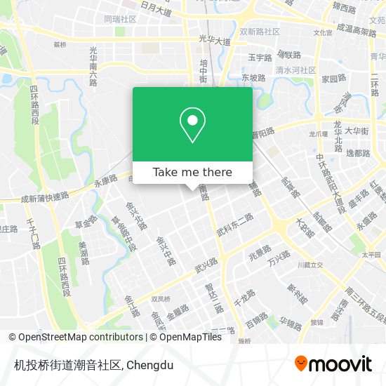 机投桥街道潮音社区 map