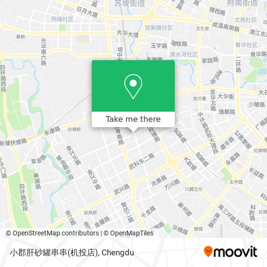 小郡肝砂罐串串(机投店) map
