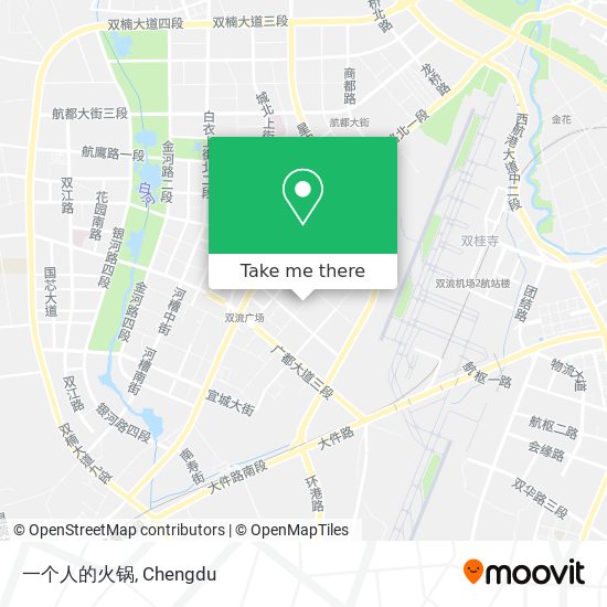 一个人的火锅 map