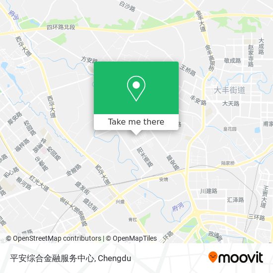 平安综合金融服务中心 map