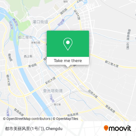 都市美丽风景(1号门) map
