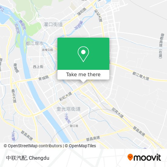 中联汽配 map