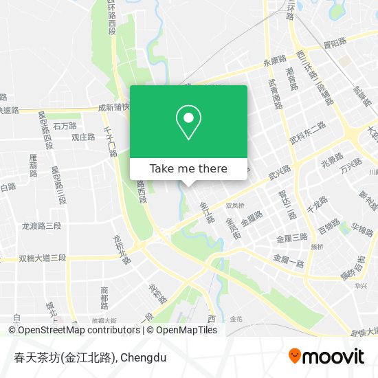 春天茶坊(金江北路) map