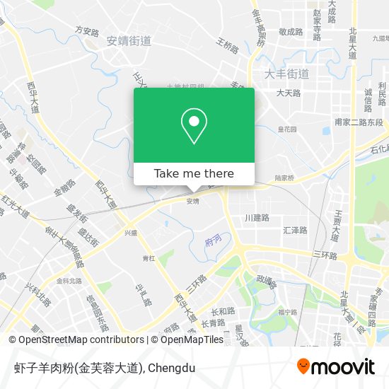 虾子羊肉粉(金芙蓉大道) map