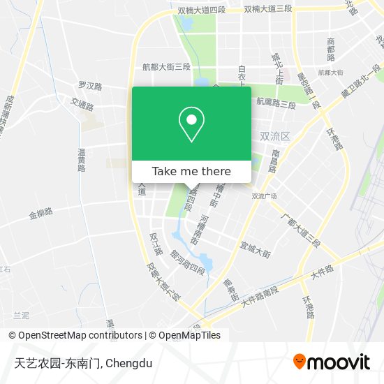天艺农园-东南门 map