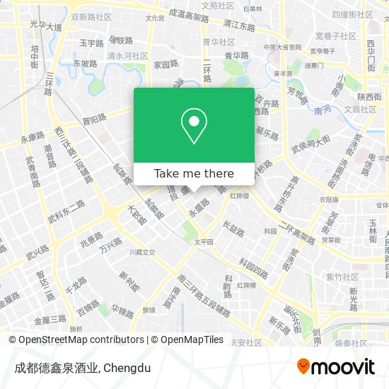 成都德鑫泉酒业 map