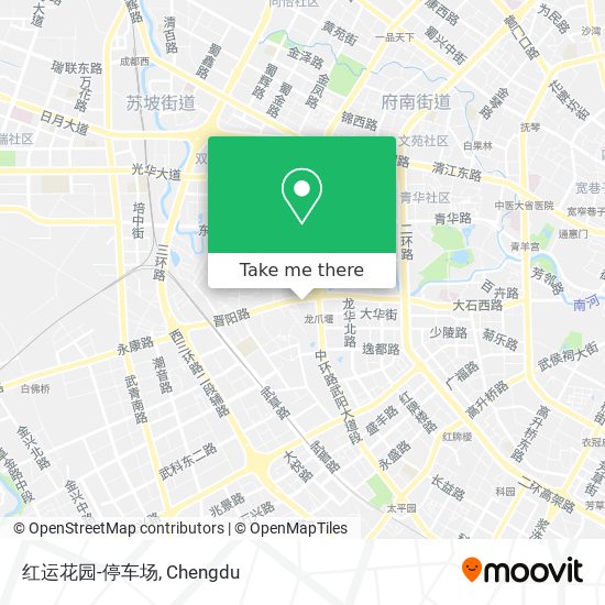 红运花园-停车场 map