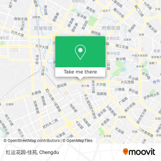 红运花园-佳苑 map