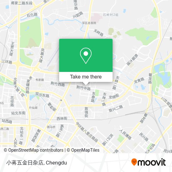 小蒋五金日杂店 map