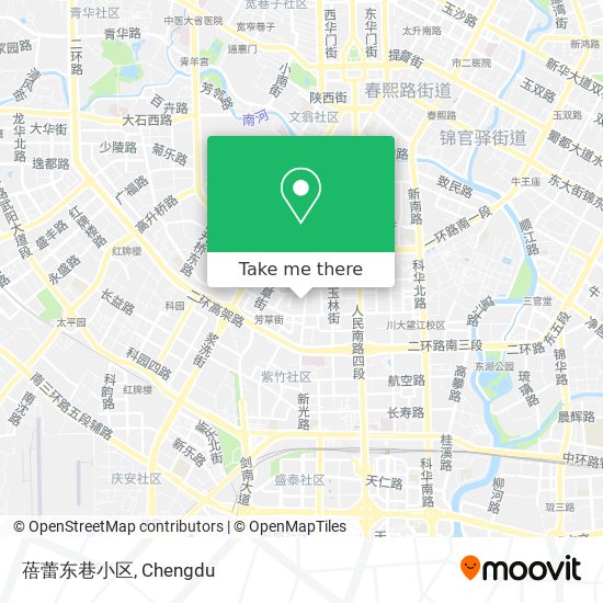 蓓蕾东巷小区 map