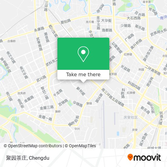 聚园茶庄 map