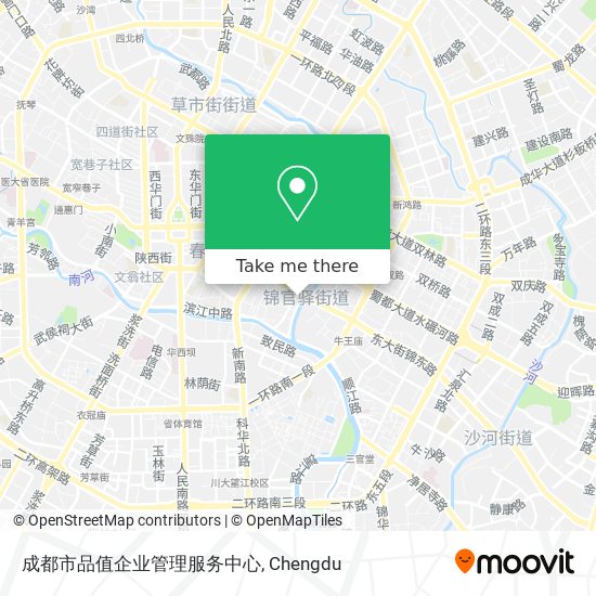 成都市品值企业管理服务中心 map
