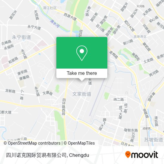 四川诺克国际贸易有限公司 map