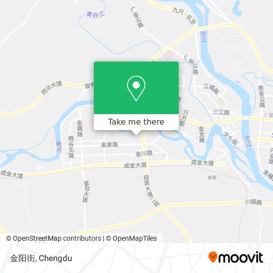 金阳街 map