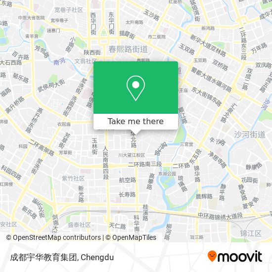 成都宇华教育集团 map