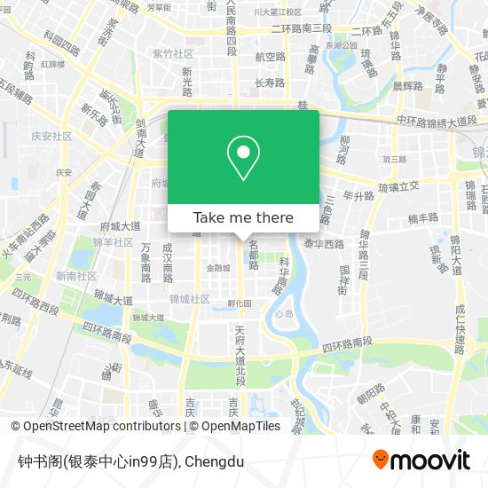 钟书阁(银泰中心in99店) map