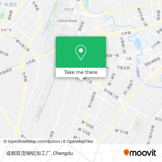 成都双流铜铝加工厂 map
