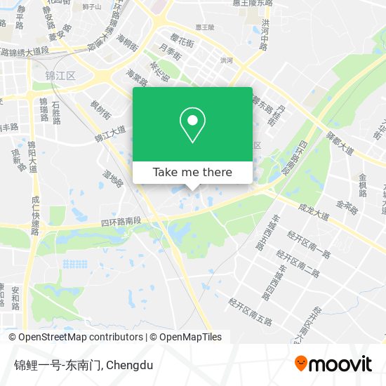 锦鲤一号-东南门 map