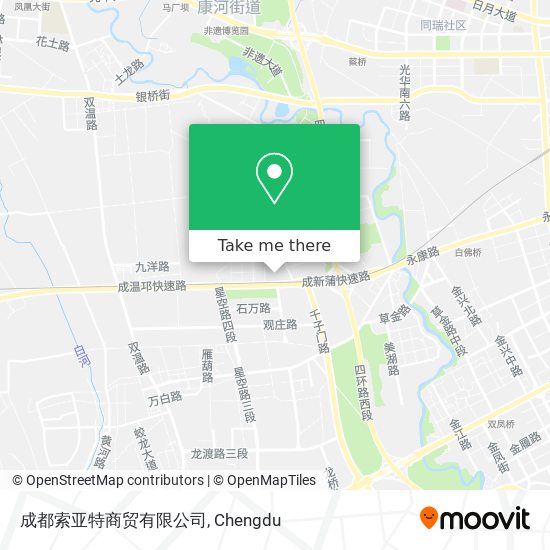 成都索亚特商贸有限公司 map