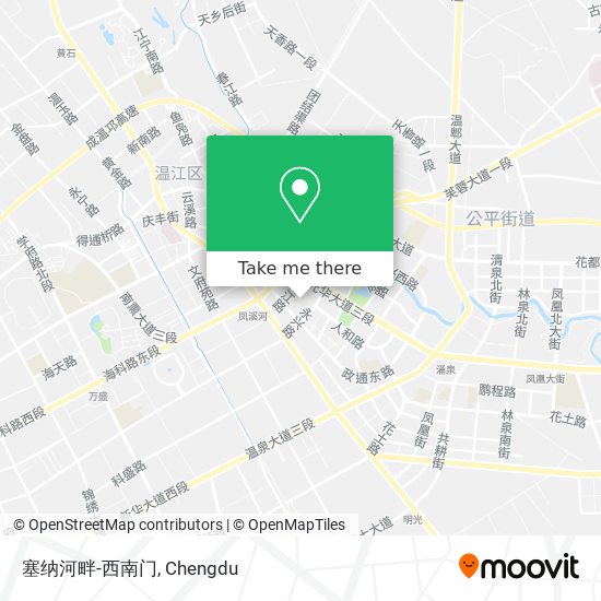 塞纳河畔-西南门 map