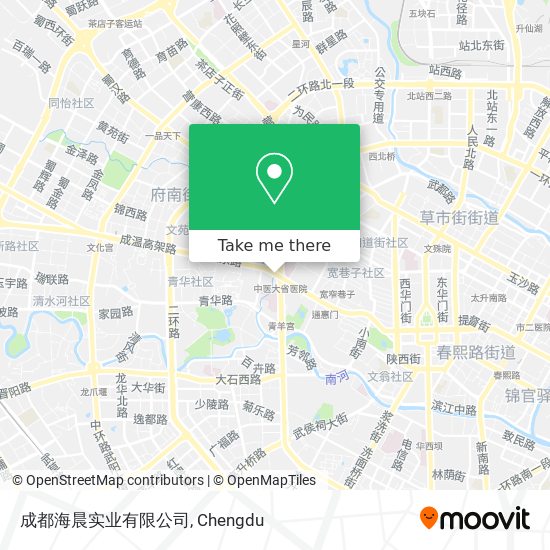 成都海晨实业有限公司 map