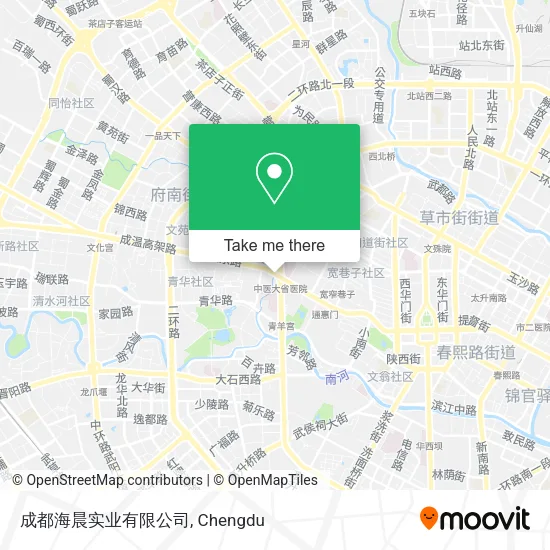 成都海晨实业有限公司 map
