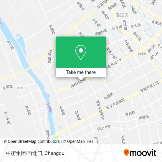 中衡集团-西北门 map