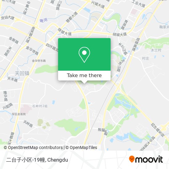 二台子小区-19幢 map