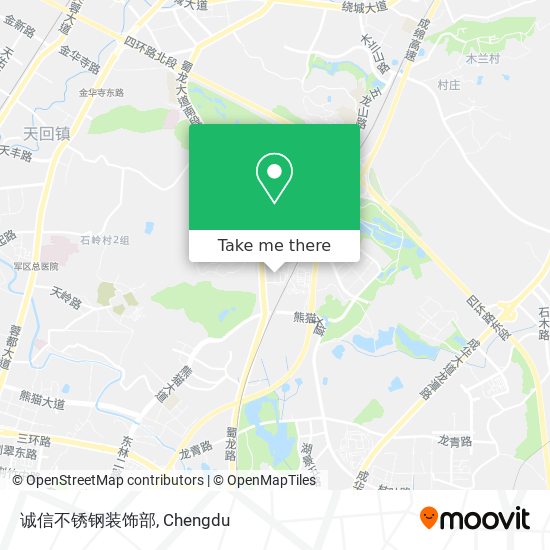 诚信不锈钢装饰部 map