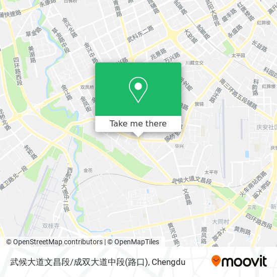 武候大道文昌段/成双大道中段(路口) map