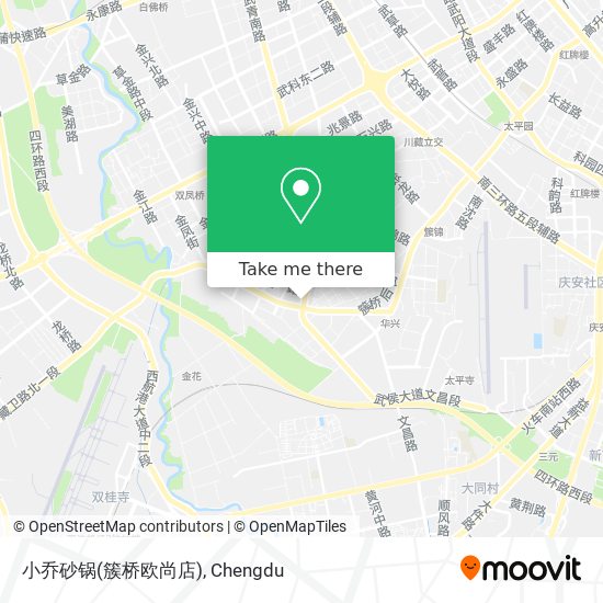 小乔砂锅(簇桥欧尚店) map
