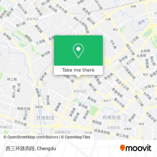 西三环路四段 map