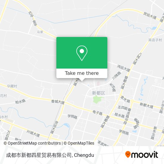 成都市新都四星贸易有限公司 map