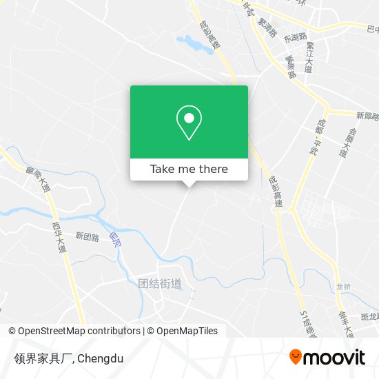 领界家具厂 map
