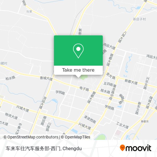车来车往汽车服务部-西门 map
