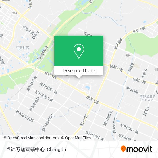 卓锦万黛营销中心 map