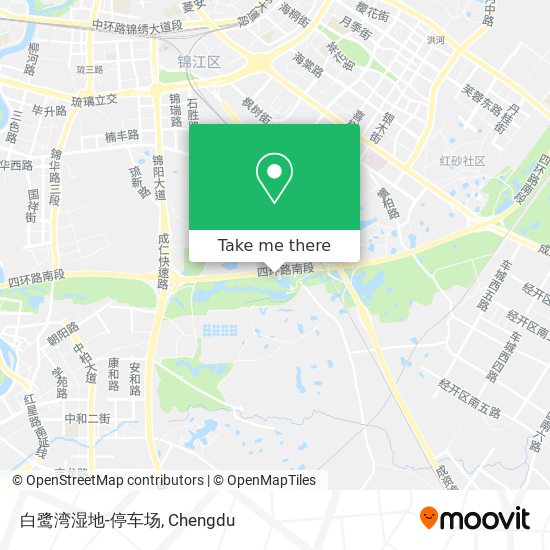 白鹭湾湿地-停车场 map