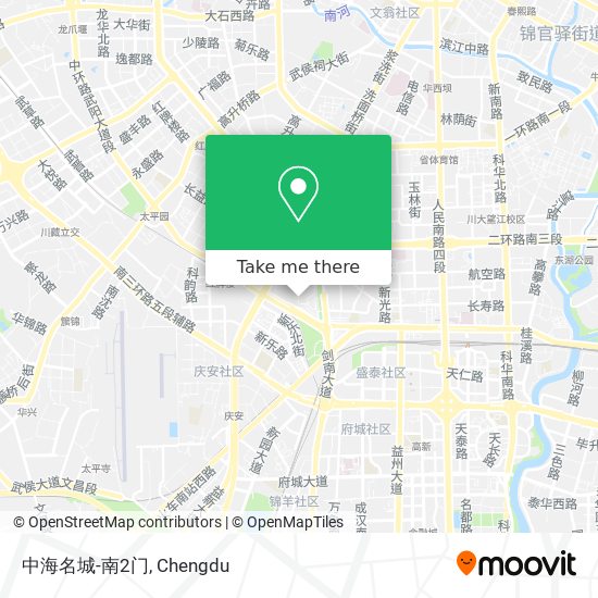 中海名城-南2门 map