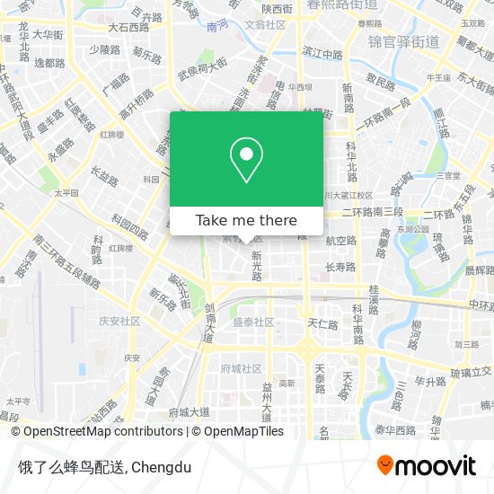 饿了么蜂鸟配送 map