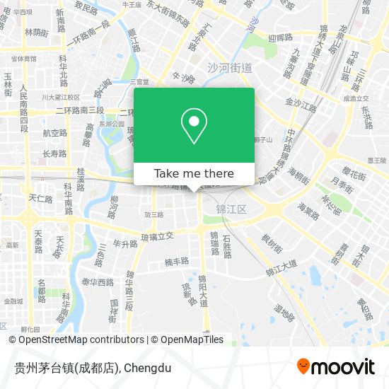 贵州茅台镇(成都店) map