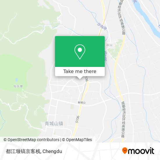 都江堰镐京客栈 map